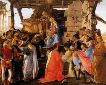 Sandro Botticelli Painting - Sadro Adoración De Los Reyes Magos Sandro Botticelli